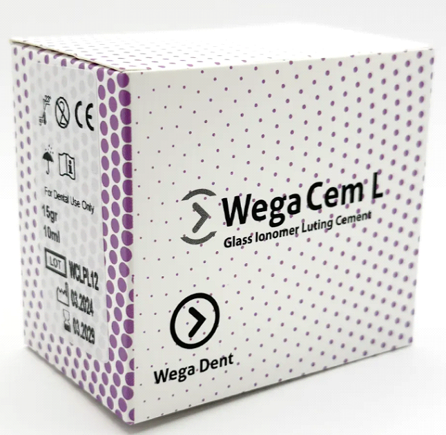 Wega Cem L Radyopak Cam İyonomer Yapıştırma Simanı 15 g